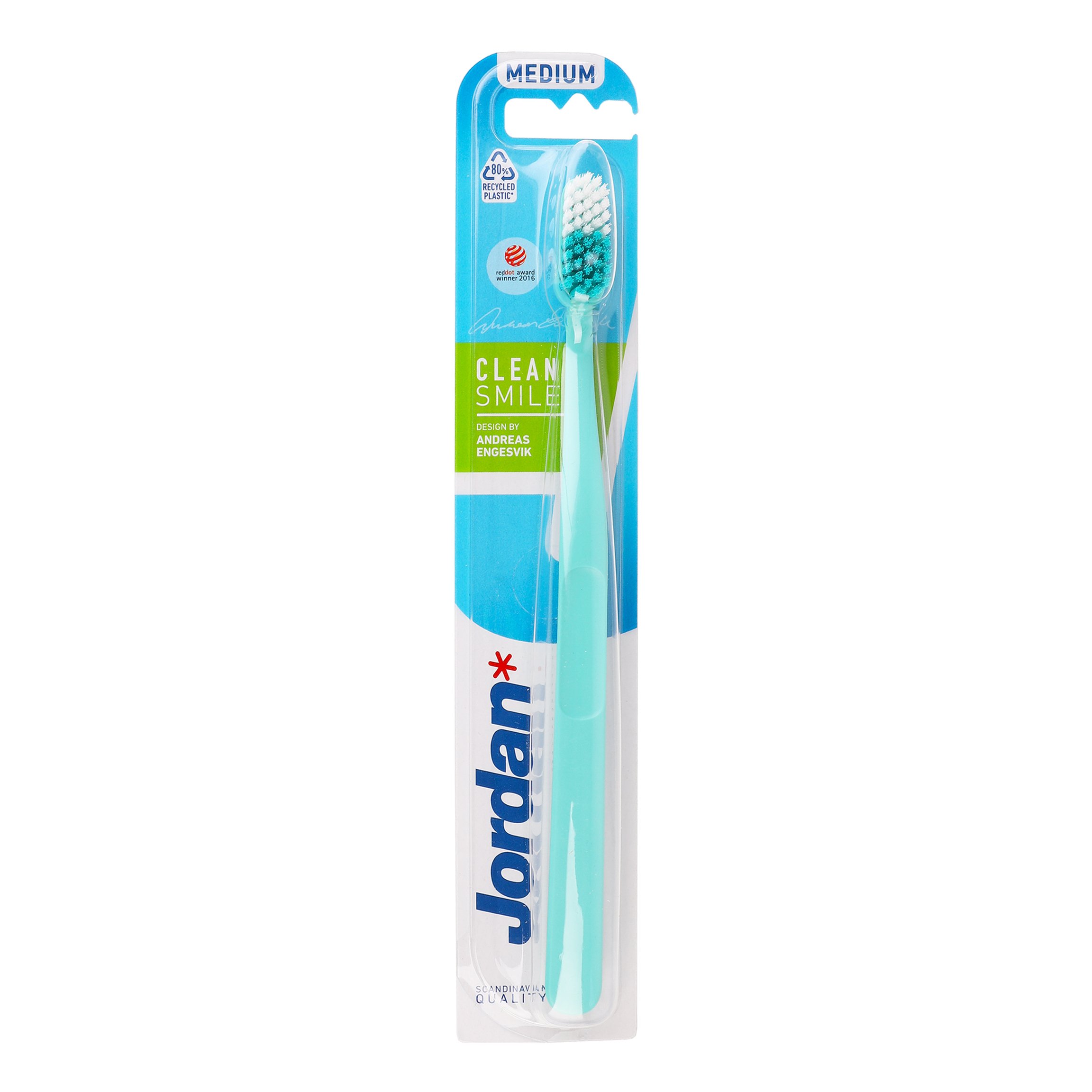 Зубна щітка Jordan Clean Smile (середня) - купити в інтернет-магазині Юнимед