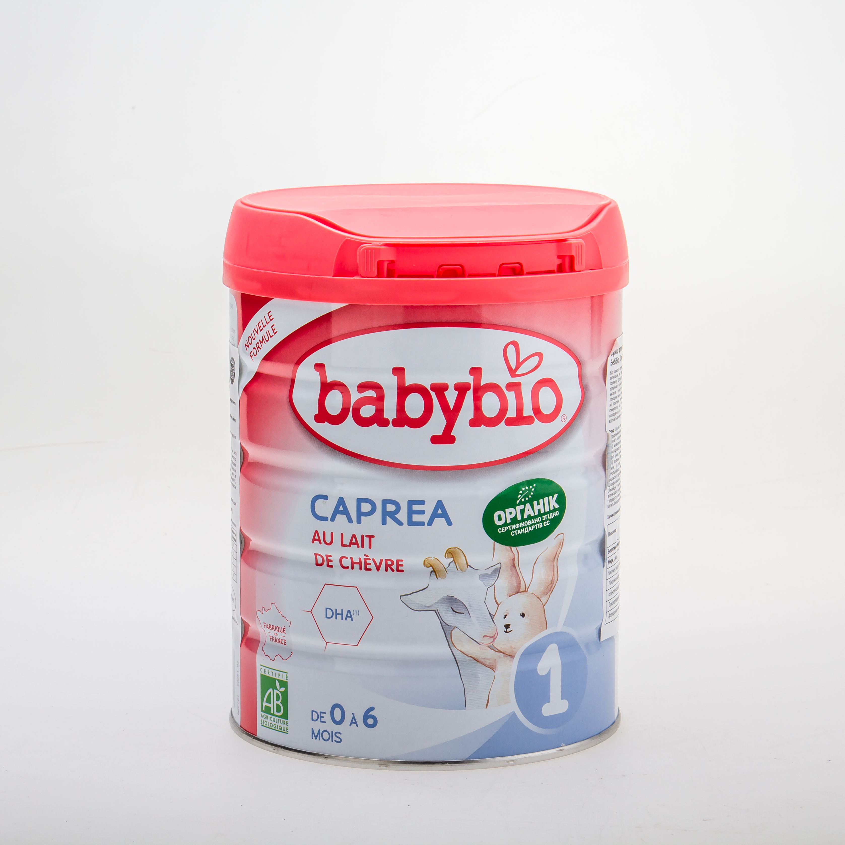 BabyBio Caprea1 Суміш дитяча з козячого молока, органічна   для немовлят  від 0 до 6 місяців - купить в интернет-магазине Юнимед