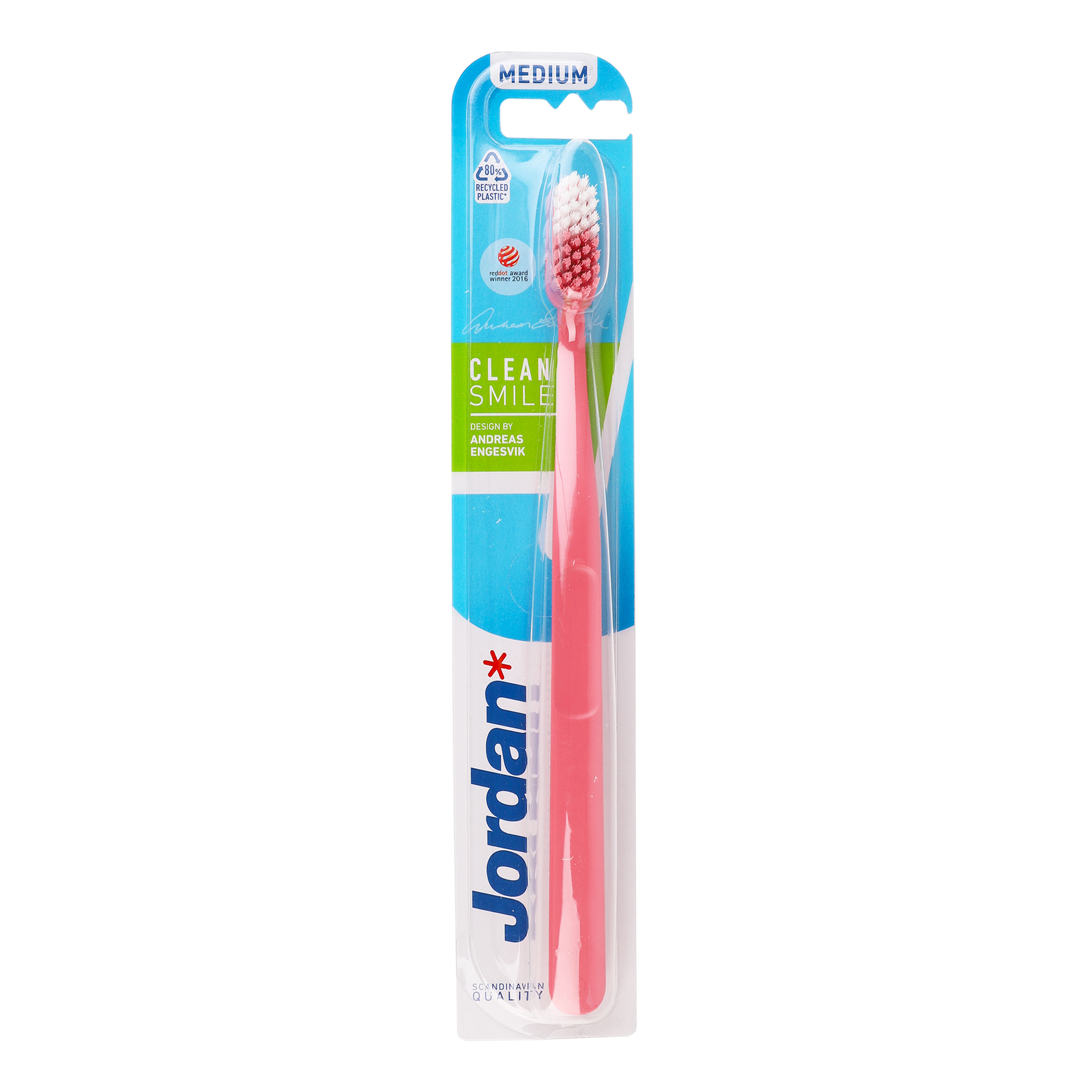 Зубна щітка Jordan Clean Smile (середня) - купити в інтернет-магазині Юнимед