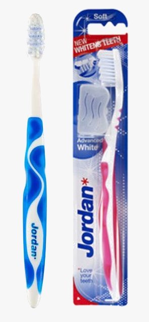 Зубна щітка Jordan Advanced (середня) з ковпачком для подорожей - купити в інтернет-магазині Юнимед