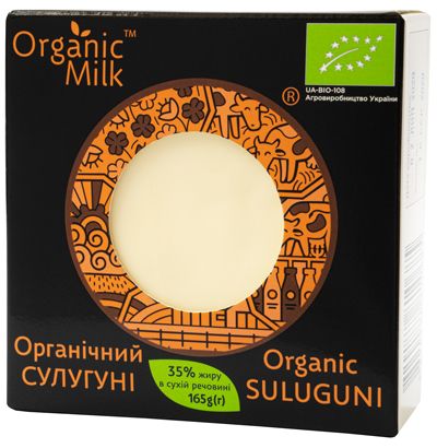 Сир органічний розсільний «Сулугуні» 35 %, 165 г - купити в інтернет-магазині Юнимед