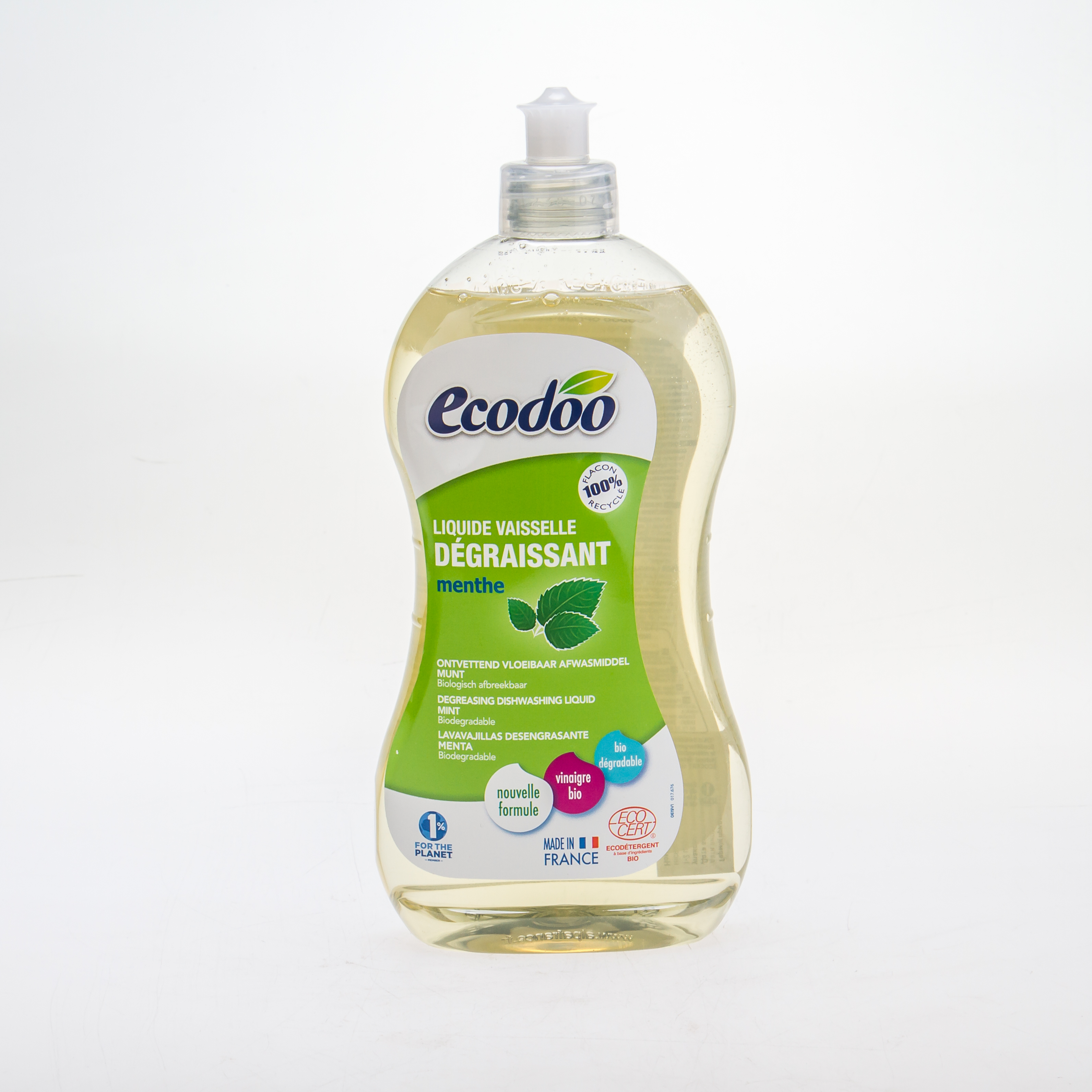 Ecodoo Oрганічний засіб для ручного миття посуду з ароматом м’яти 500 ml - купить в интернет-магазине Юнимед