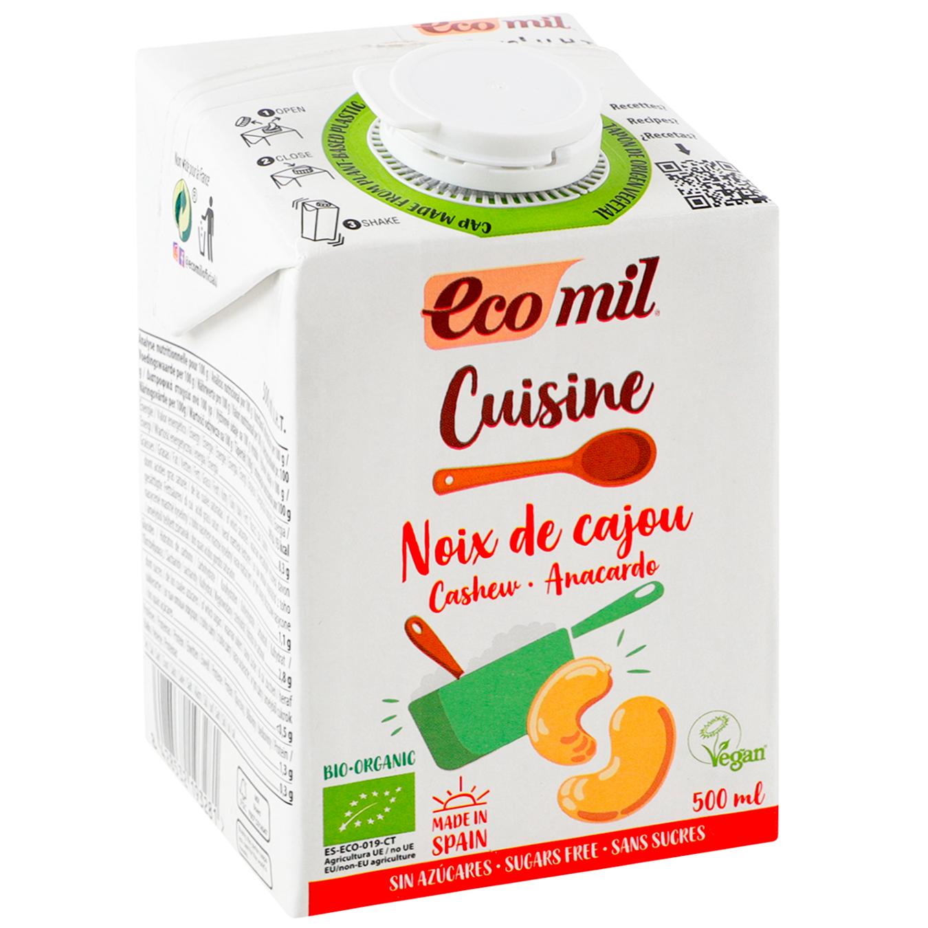 Органічні рослинні вершки з кеш'ю, 500 мл - купить в интернет-магазине Юнимед