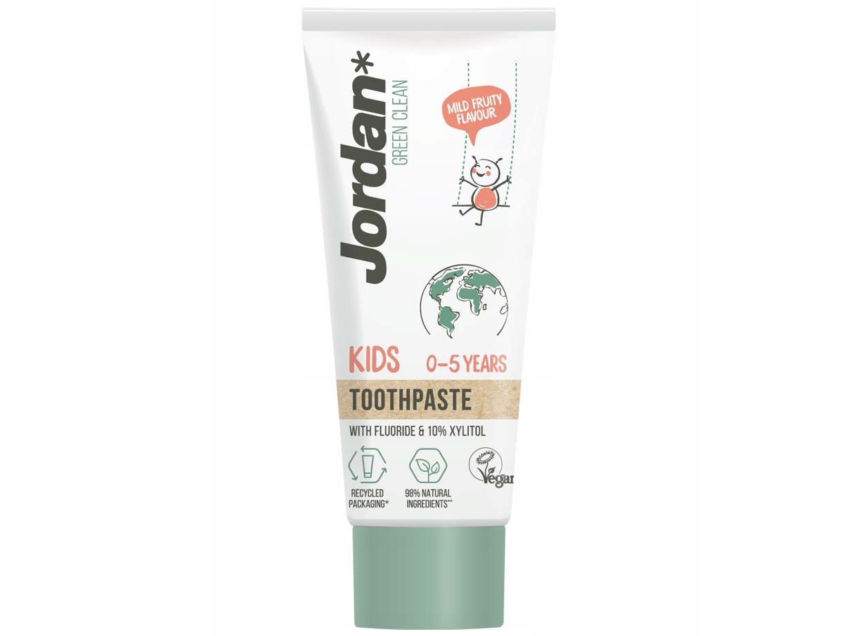 Зубна паста Jordan Green Clean дитяча, для дітей 0-5 років, 50 мл - купить в интернет-магазине Юнимед